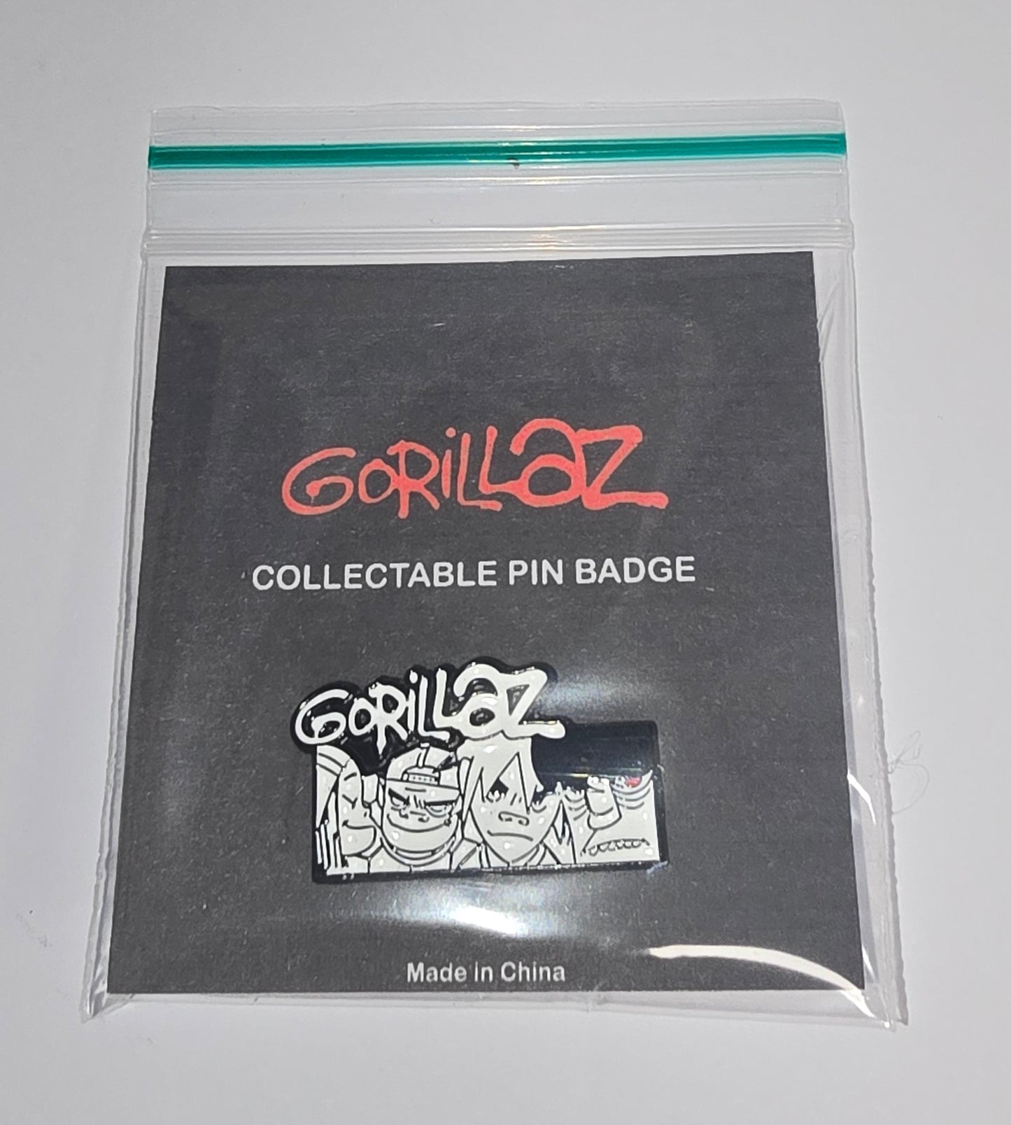 Gorillaz Pin Badge