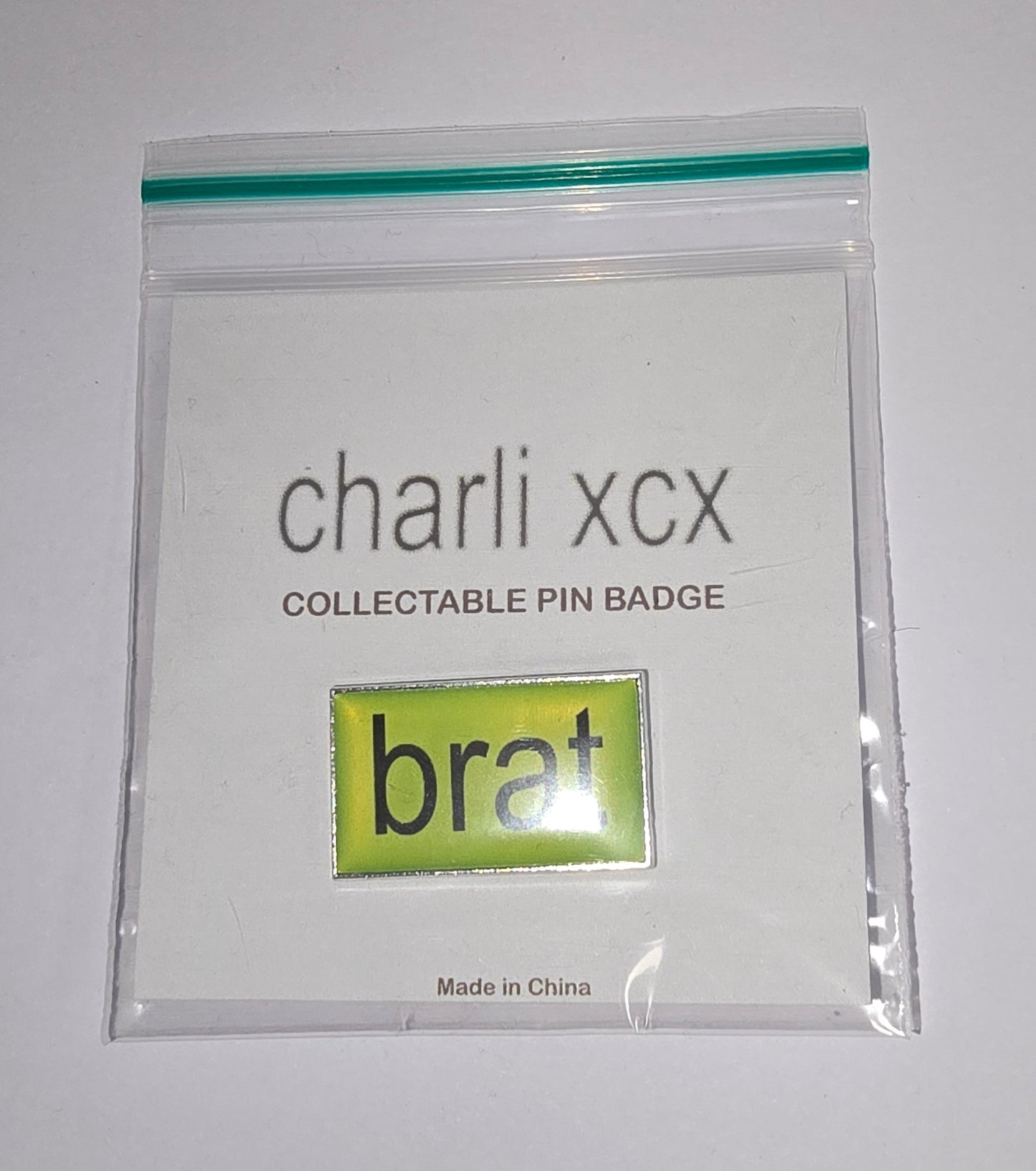 Charli XCX Pin Badge