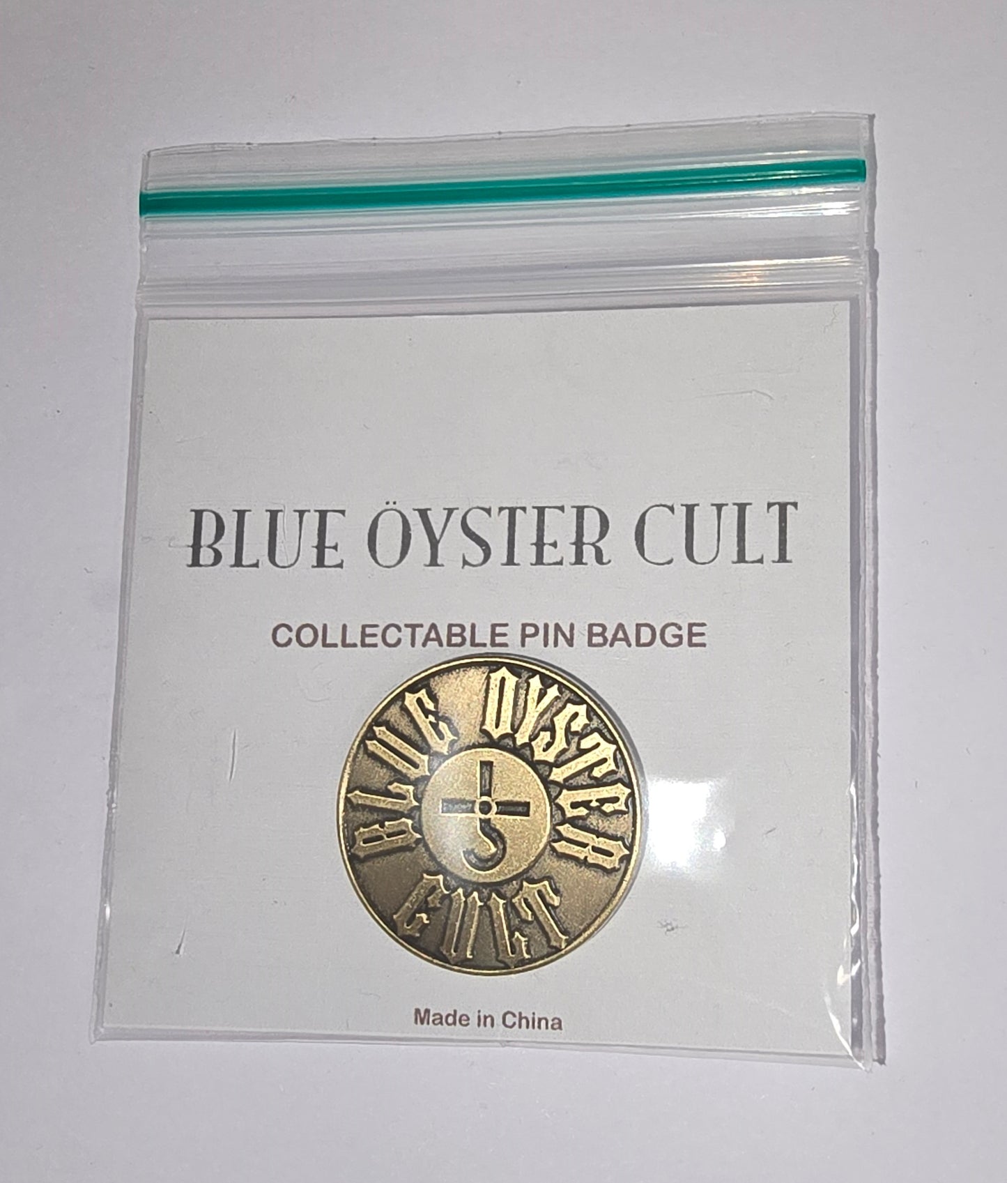 Blue Oyster Cult Pin Badge