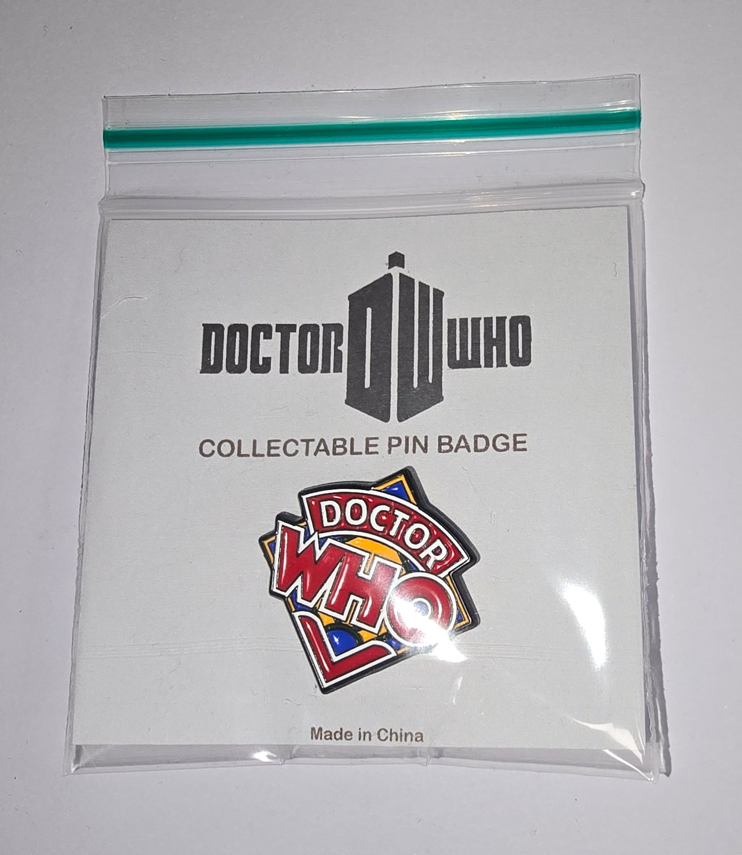 Doctor Who Pin Badge