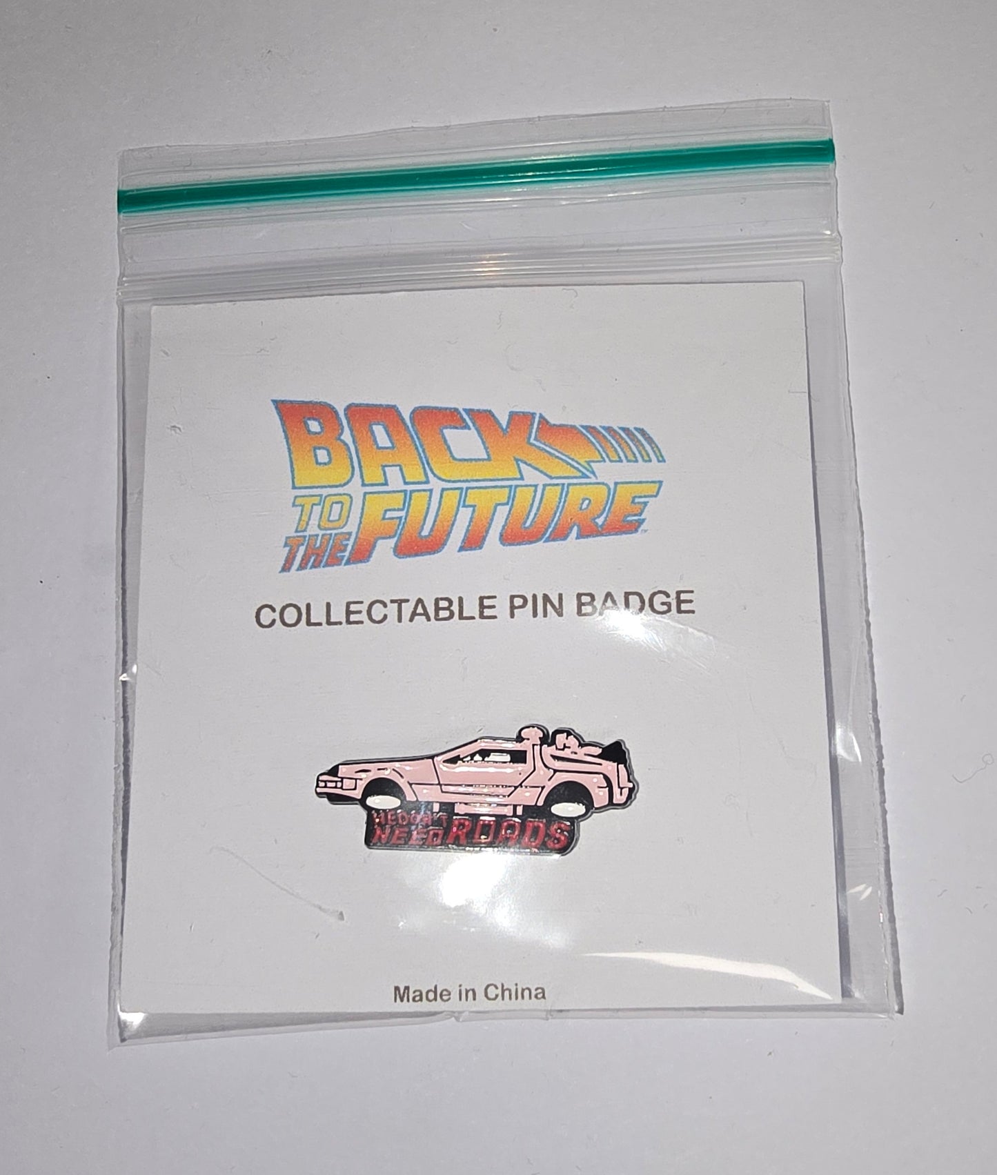 Back to the Future Pin Badge