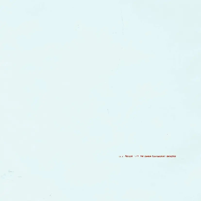 In A Freezer with The London Contemporary Orchestra