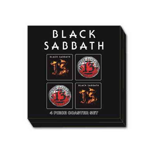 Black Sabbath Coaster Set