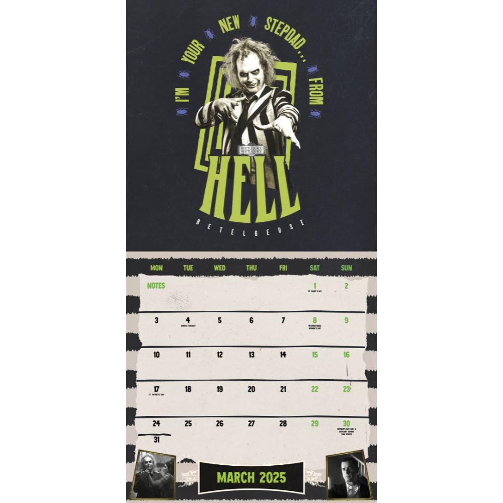 Beetlejuice Beetlejuice (LP Sized Calendar)