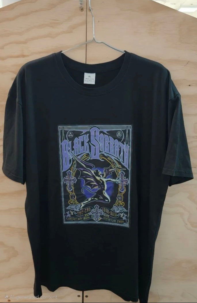 Black Sabbath Unisex T-Shirt: The End (Tour 2016)
