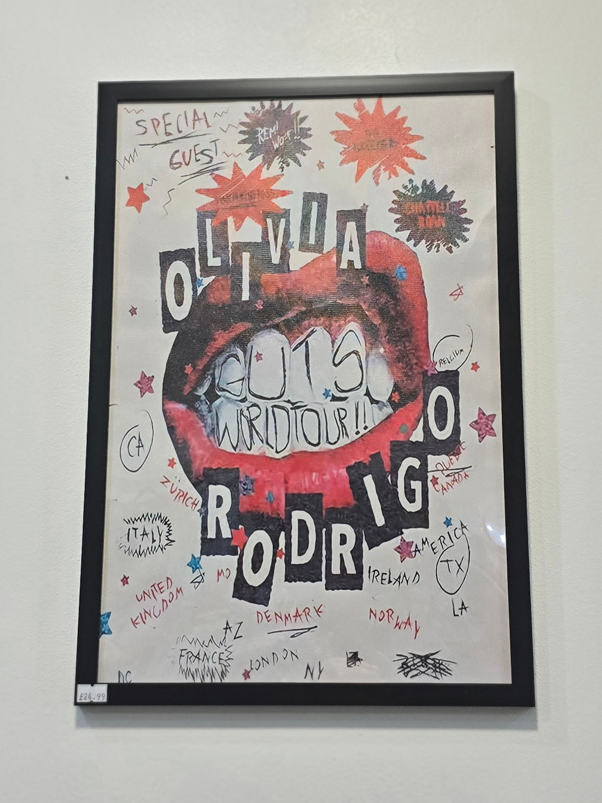 Olivia Rodrigo Art Prints