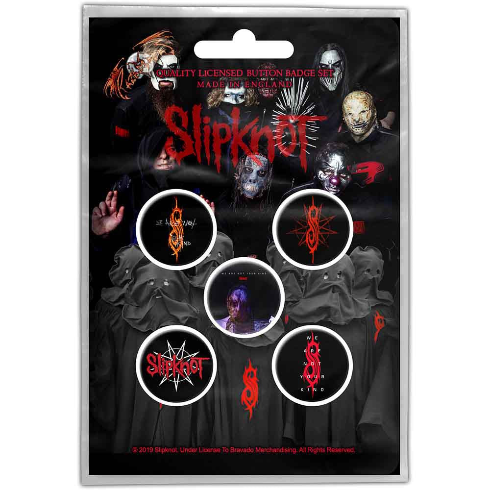 Slipknot Button Badge Packs