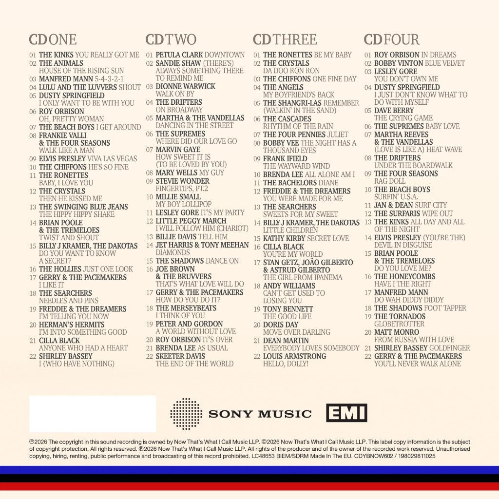 NOW Yearbook Presents - The 60s - Volume 2: 1963-1964