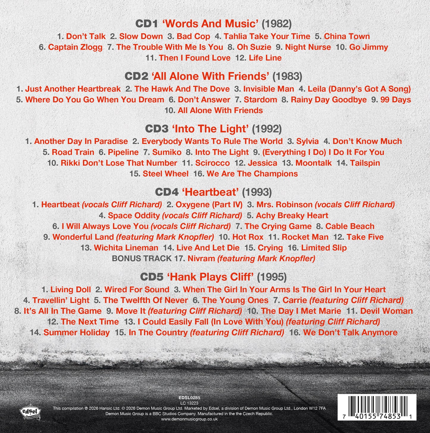 The Studio Album Collection 1982-1995