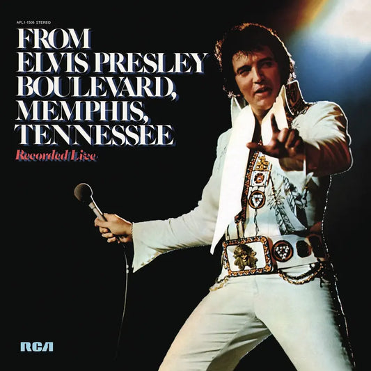 From Elvis Presley Boulevard Memphis