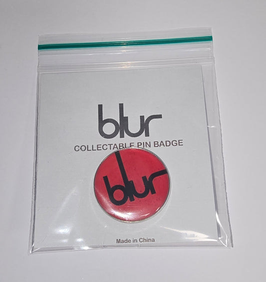 Blur Pin Badge