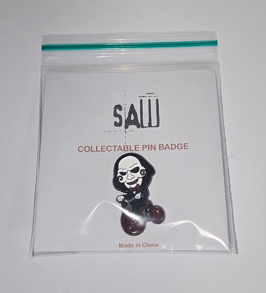 Saw Pin Badge
