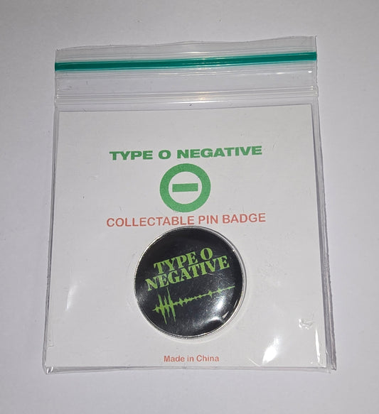 Type 0 Negative Pin Badge