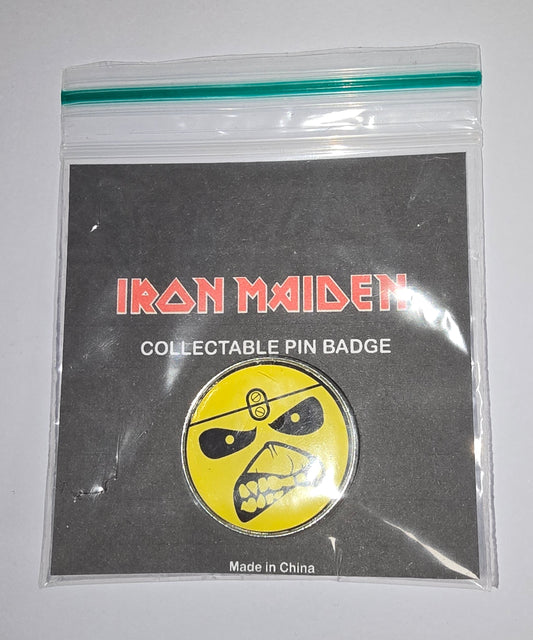 Iron Maiden Pin Badge