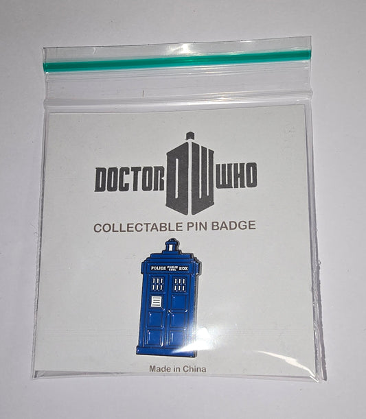 Doctor Who Pin Badge