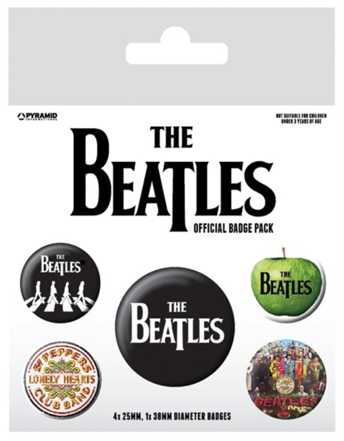 The Beatles Button Badge Packs