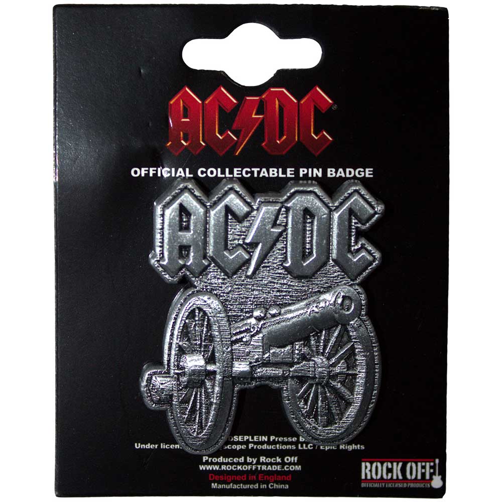 AC/DC Pin Badge: For Those About To Rock