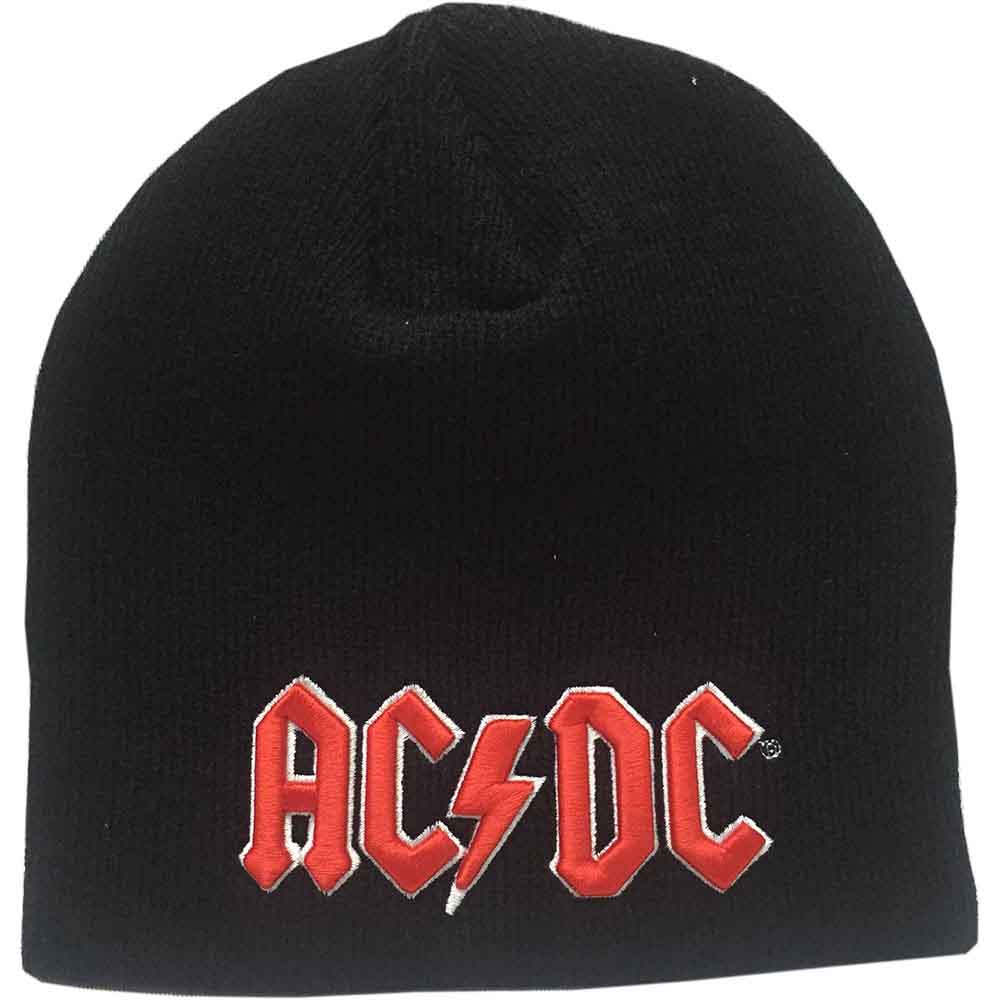 AC/DC Unisex Hats: Red 3D Logo