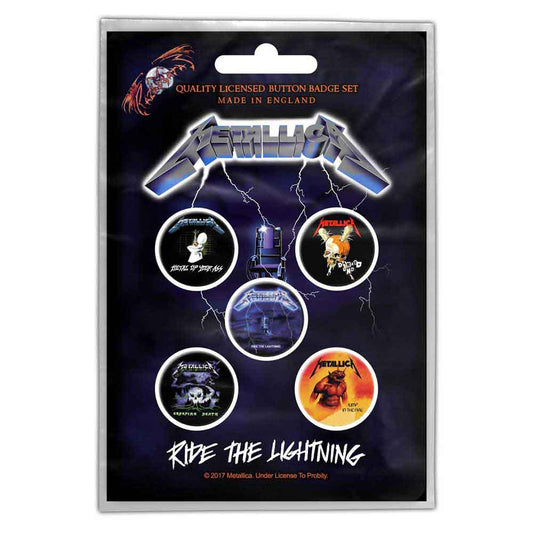 Metallica Button Badge Packs