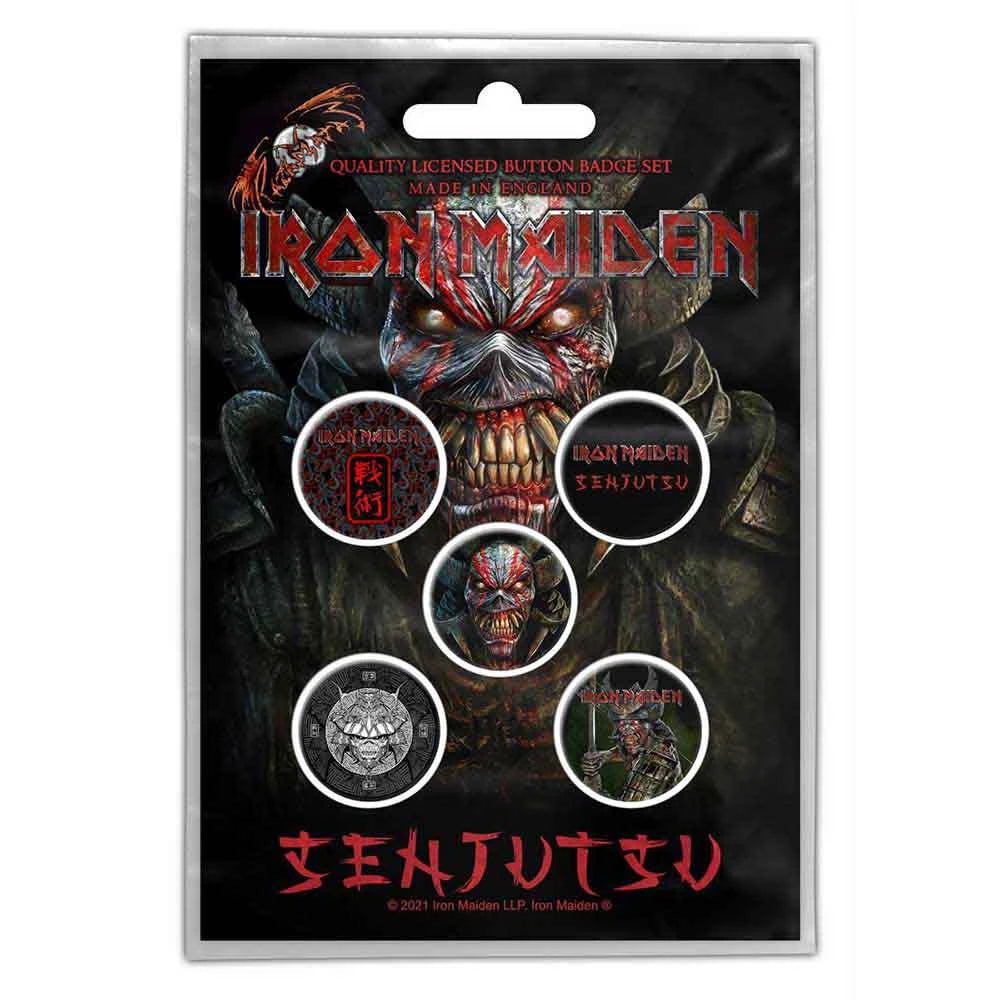 Iron Maiden Button Badge Packs