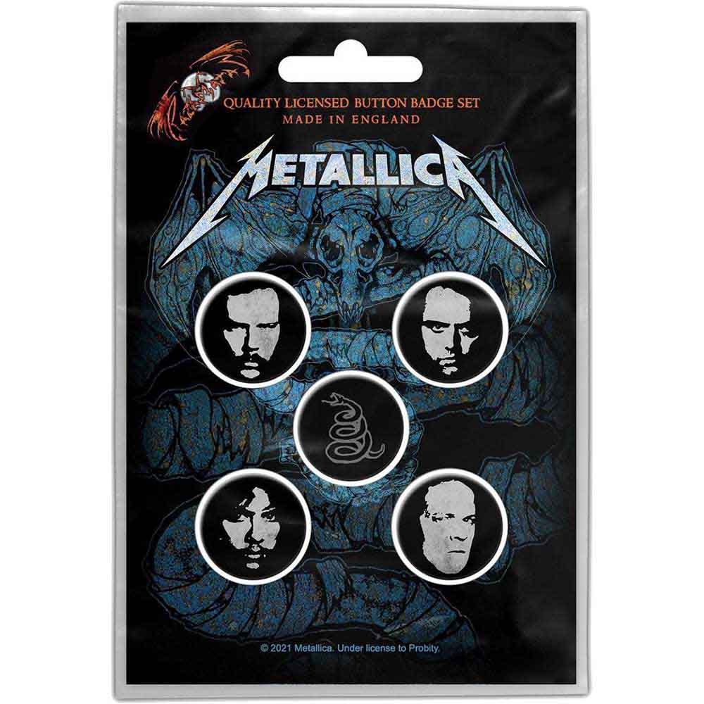 Metallica Button Badge Packs