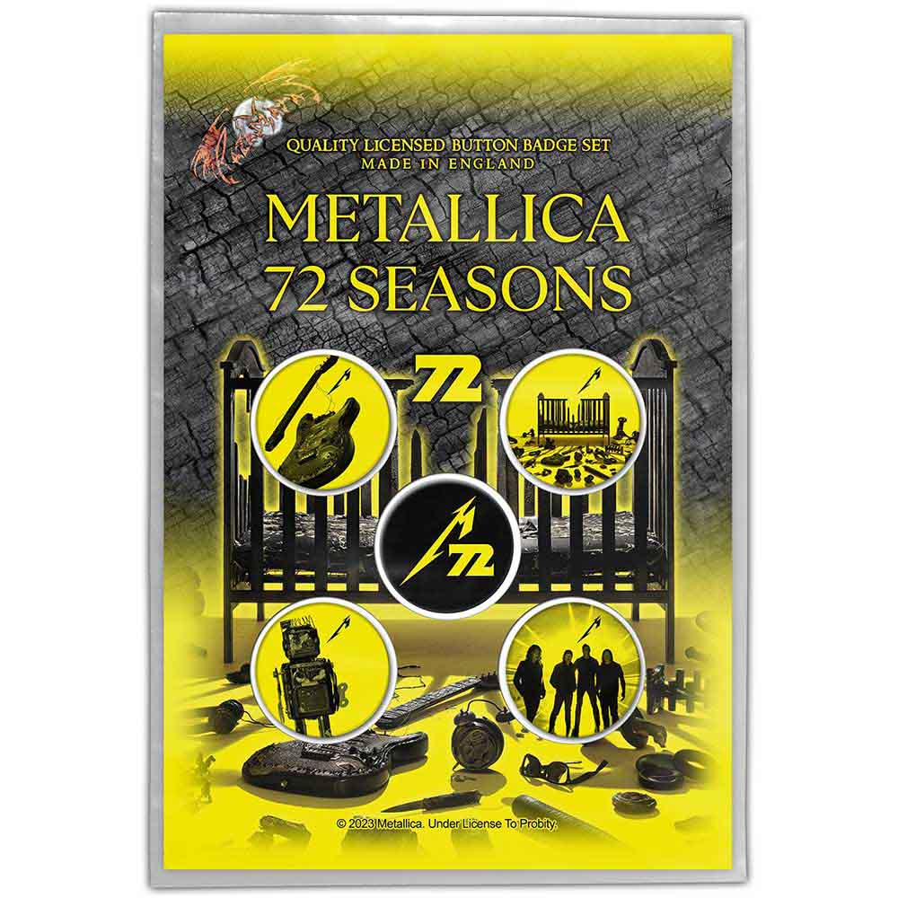 Metallica Button Badge Packs