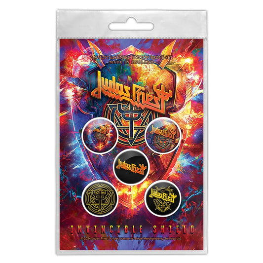 Judas Priest Button Badge Packs