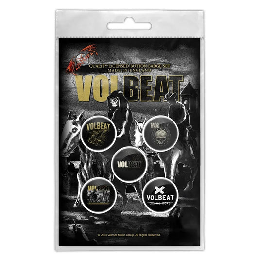 Volbeat Button Badge Packs