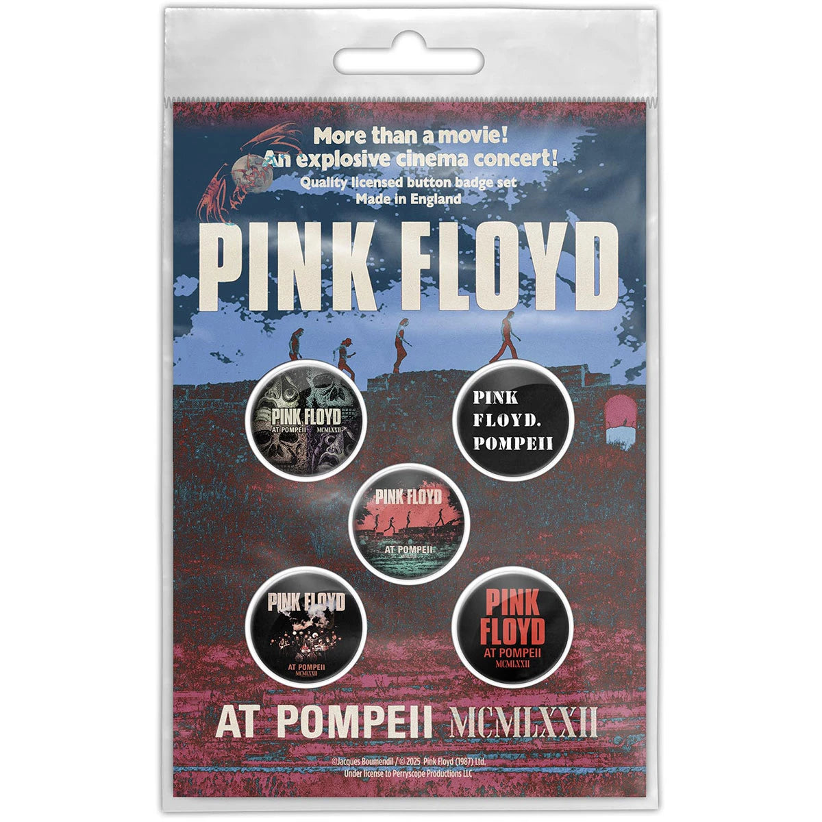 Pink Floyd Button Badge Packs