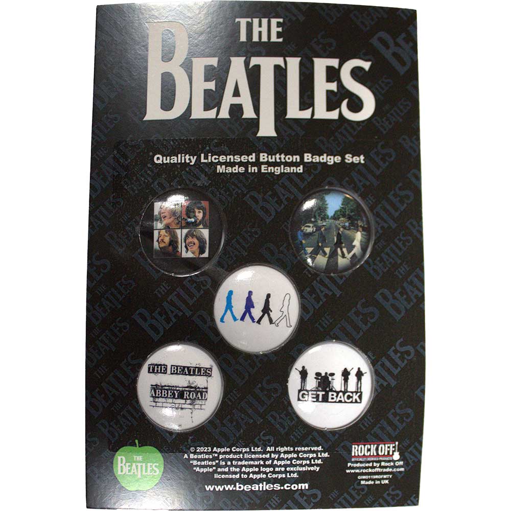 The Beatles Button Badge Pack