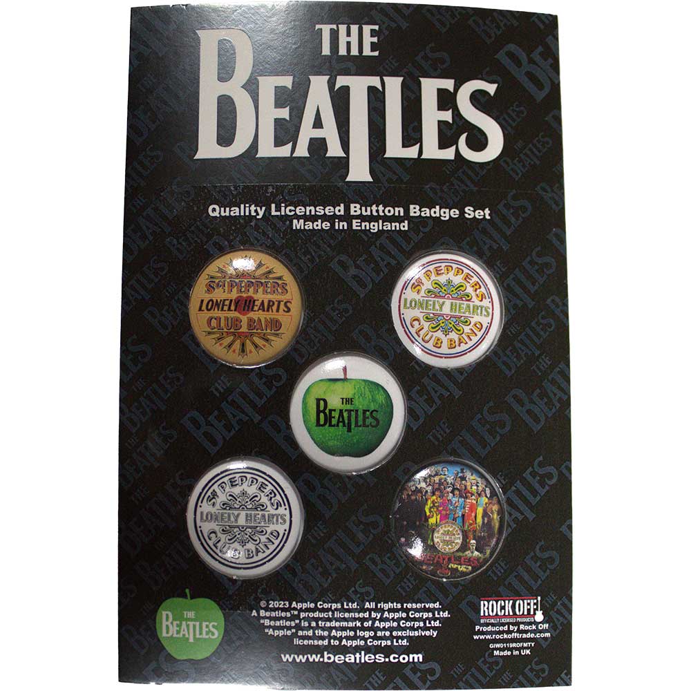 The Beatles Button Badge Pack