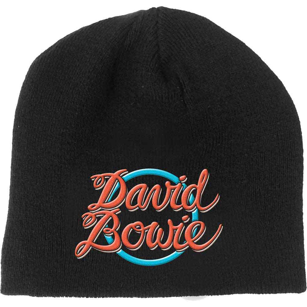 David Bowie Unisex Hats: 1978 World Tour Logo