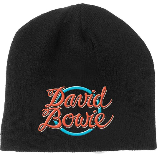 David Bowie Unisex Hats: 1978 World Tour Logo