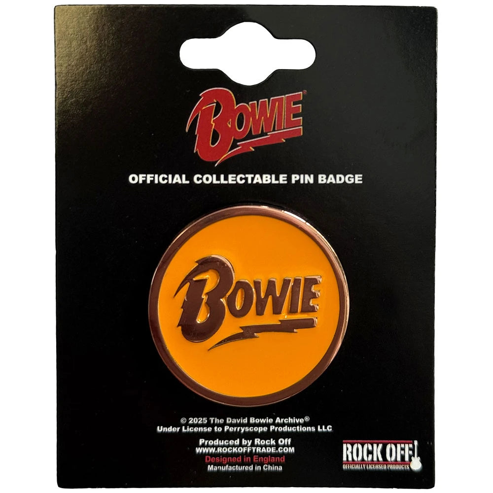 David Bowie Pin Badges