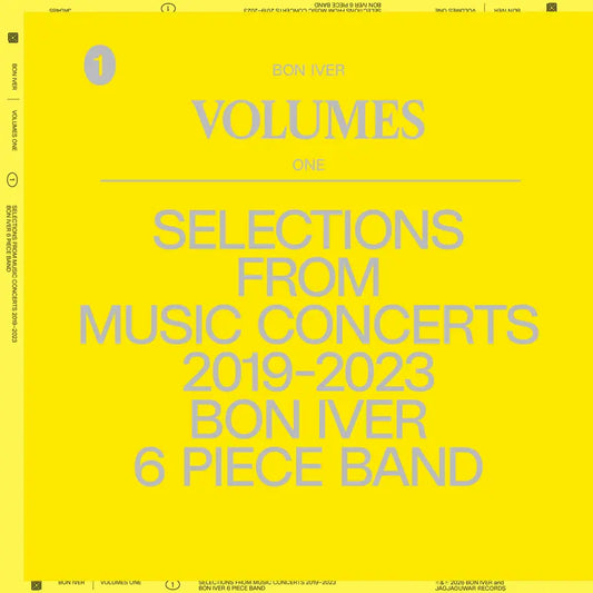 Volumes: One Selections From Music Concerts 2019-2023 Bon Iver 6 Piece Band