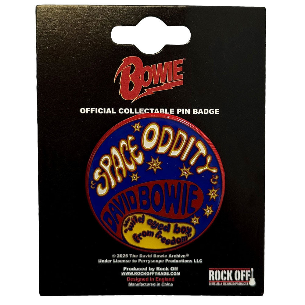 David Bowie Pin Badges