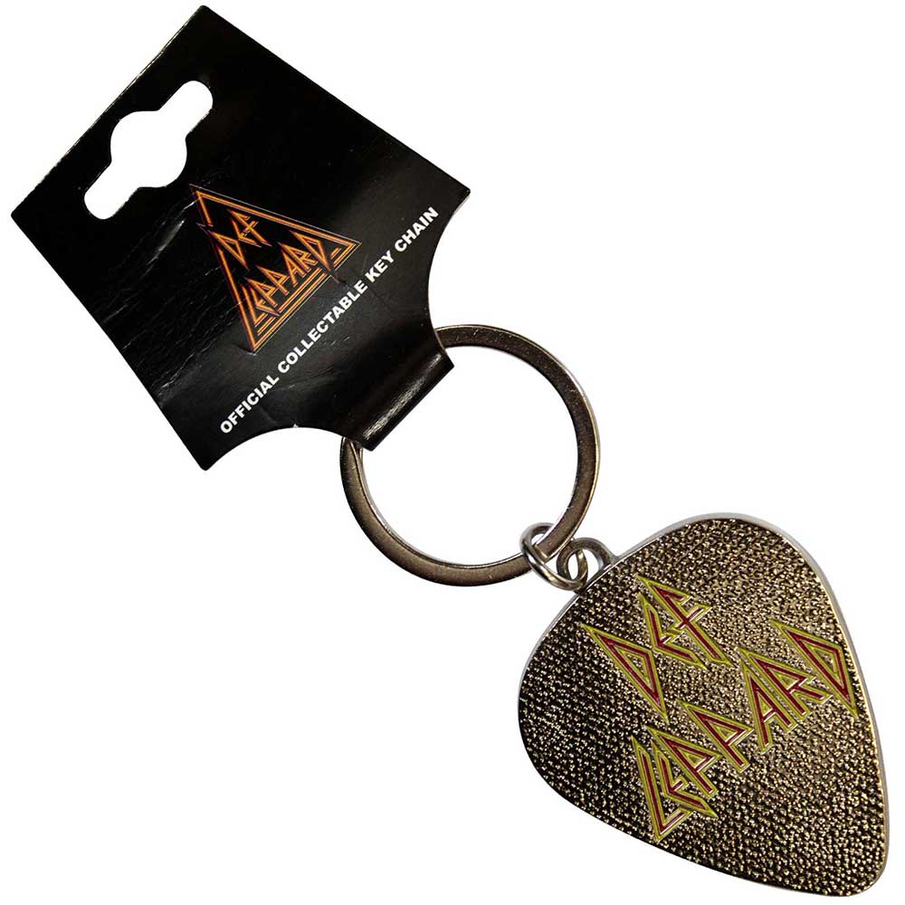 Def Leppard Keychain: Logo Pick