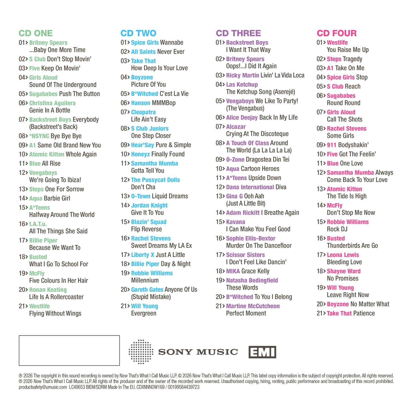Now That's What I Call An Era - One More Time: 1996-2007