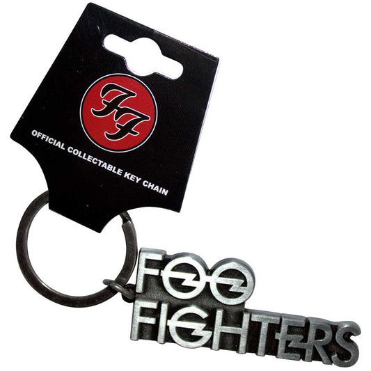 Foo Fighters Keychain: Stacked Logo