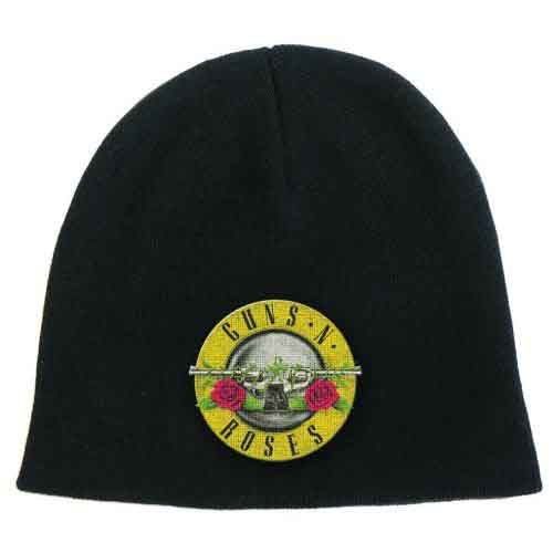 Guns N' Roses Unisex Beanie Hat: Bullet Logo