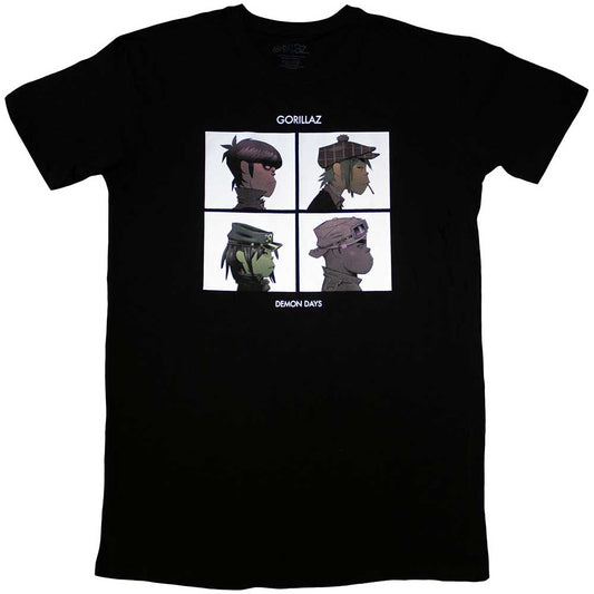 Gorillaz Ladies T-Shirt Dress: Demon Days