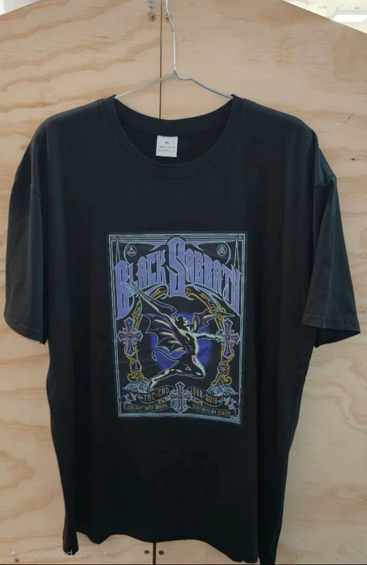 Black Sabbath Unisex T-Shirt: The End (Tour 2016)
