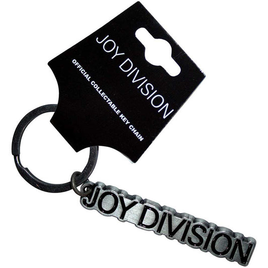 Joy Division Keychain: Logo (Die-Cast Relief)