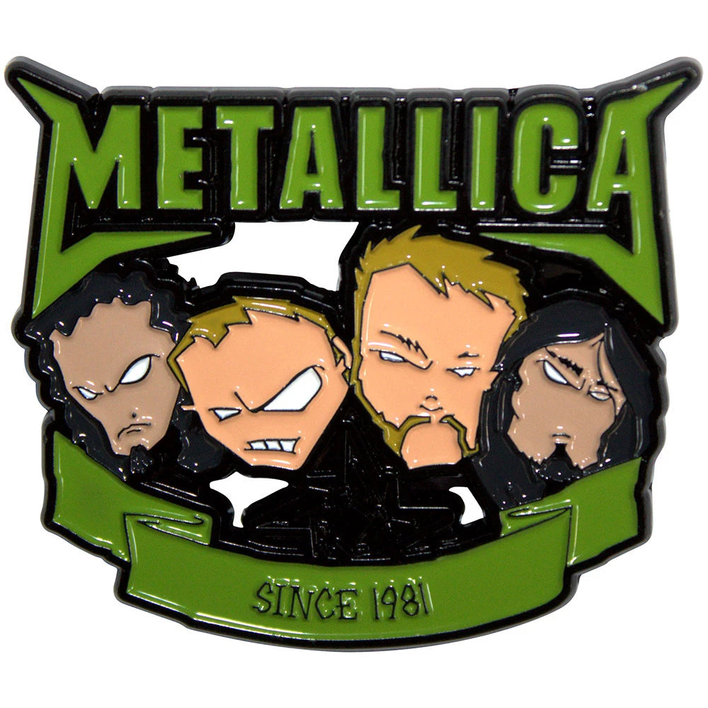 Metallica Pin Badges