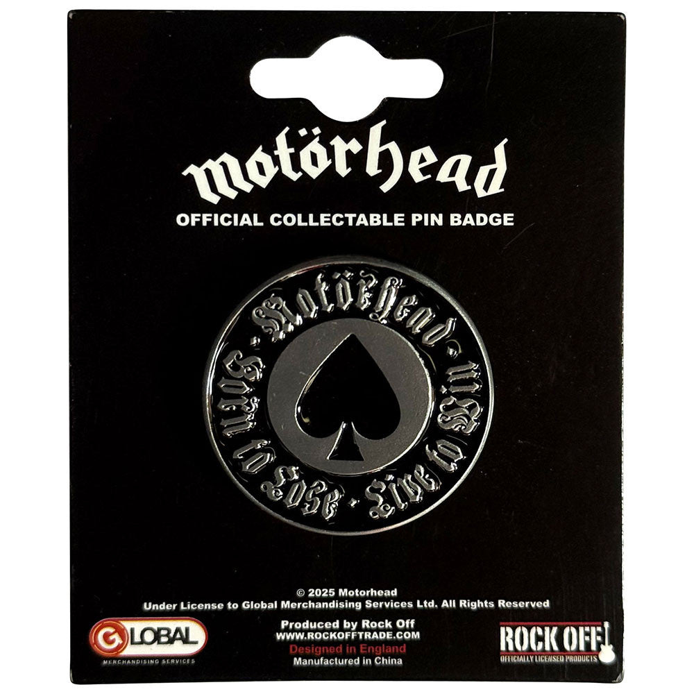 Motörhead Pin Badges