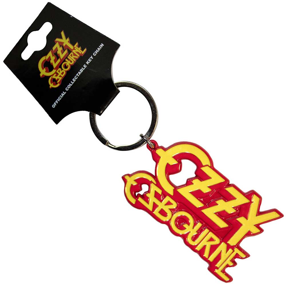 Ozzy Osbourne Keychain: Stacked Logo