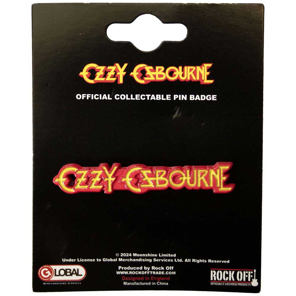 Ozzy Osbourne Pin Badges