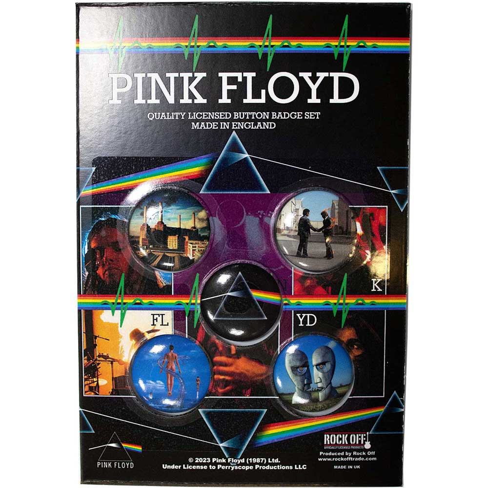 Pink Floyd Button Badge Packs