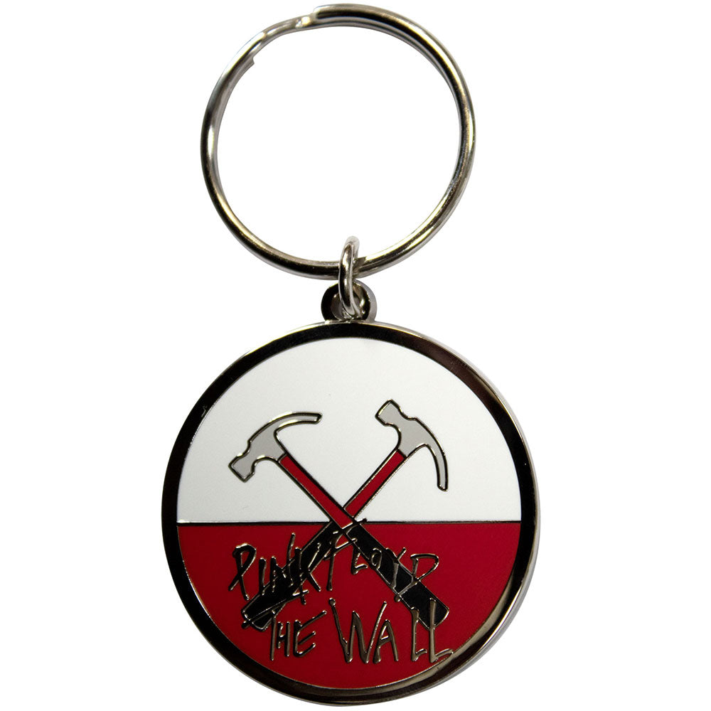 Pink Floyd Keychain: The Wall Hammers Logo