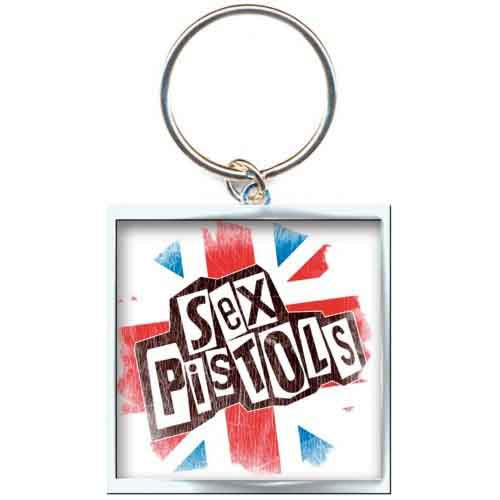 The Sex Pistols Keychain: Union Jack